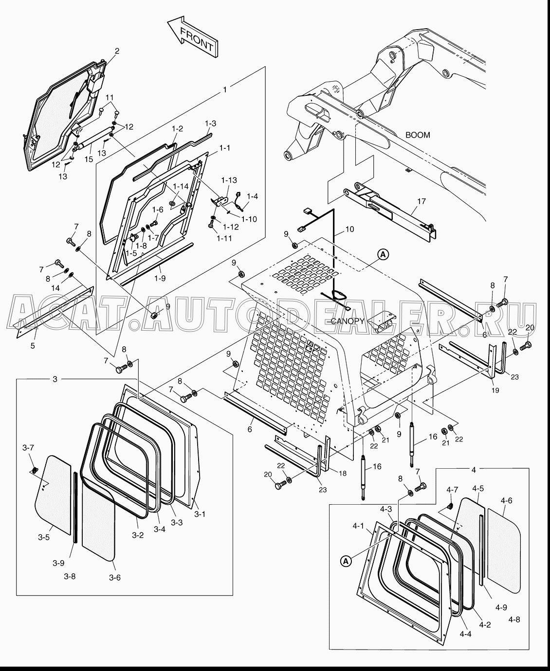 LOCK;BOOM K1021926 для Doosan 440 Plus