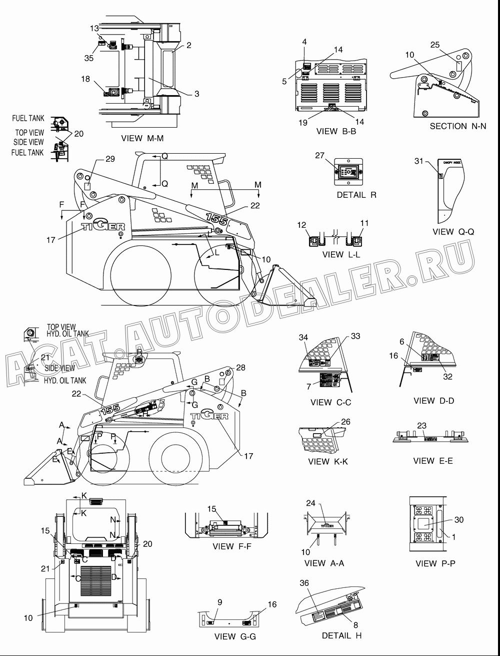 FILM;SERVICE SCHEDULE K1022238 для Doosan 440 Plus