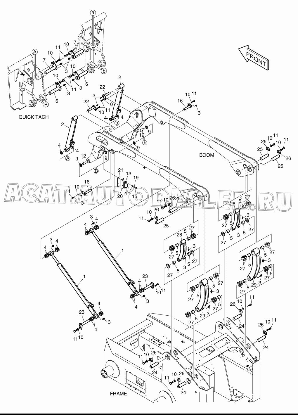 BUSHING K1020562 для Doosan 440 Plus