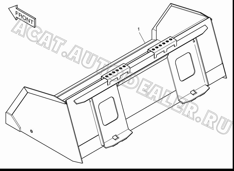 UTILITY BUCKET ASS'Y K1023421 для Doosan 440 Plus