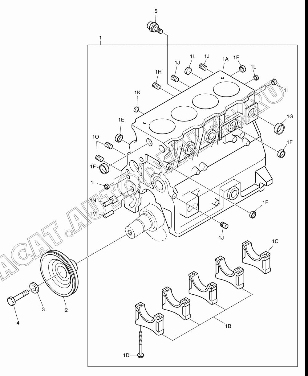 PLUG;PIPE K1019428 для Doosan 450 Plus