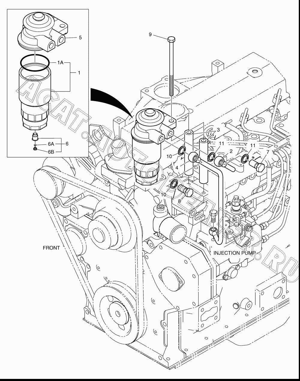 SEAL-O-RING K1022447 для Doosan 450 Plus