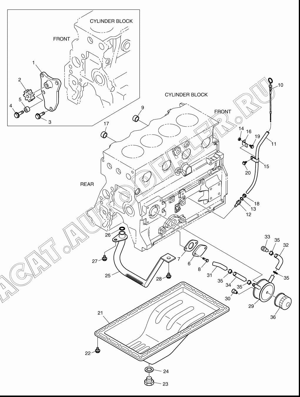 COOLER;OIL K1019568 для Doosan 450 Plus