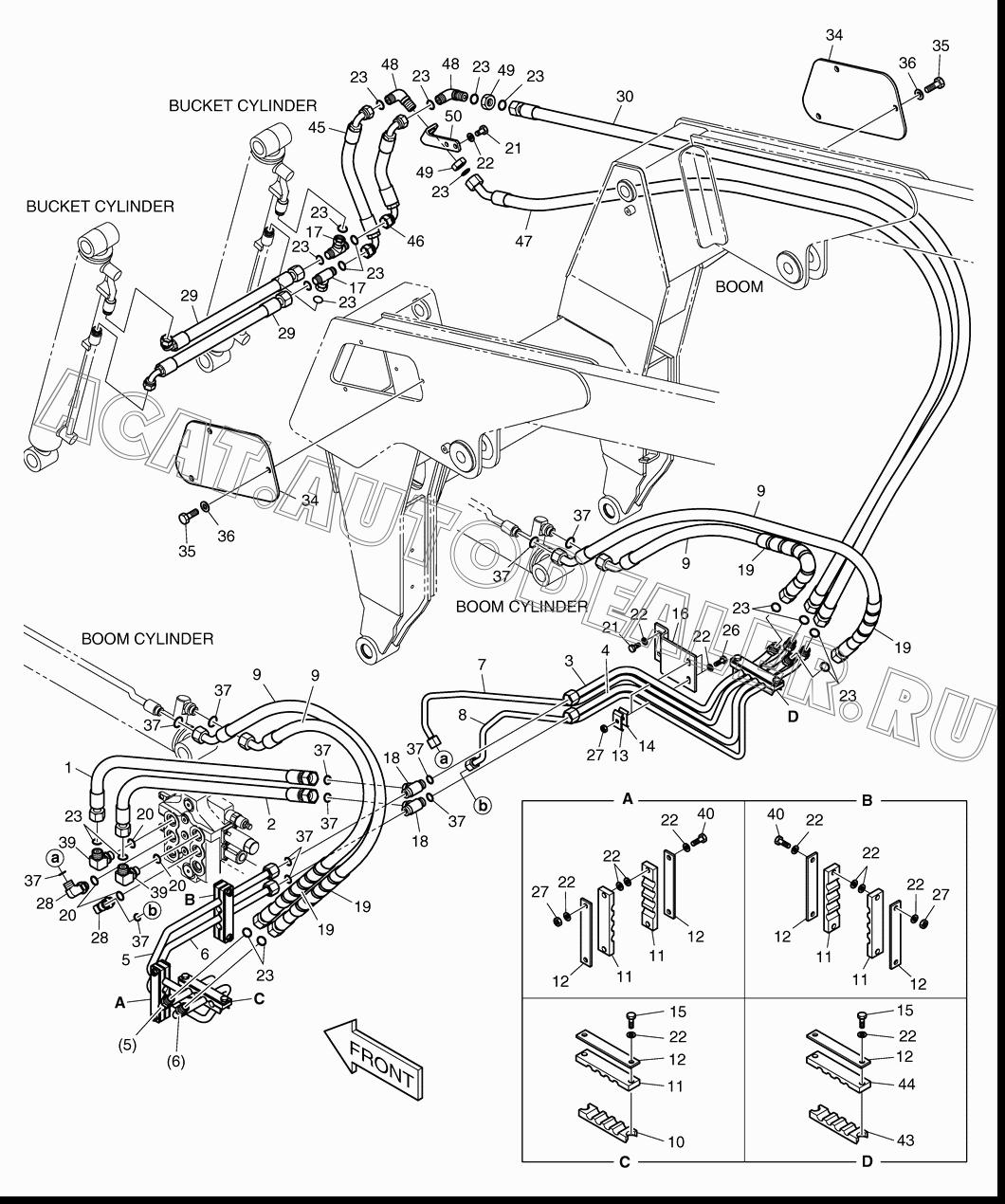 HOSE DS2011095 для Doosan 450 Plus