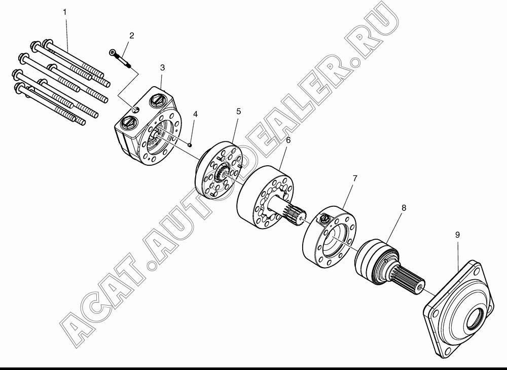 VALVE;FLUSHING K1022704A для Doosan 450 Plus