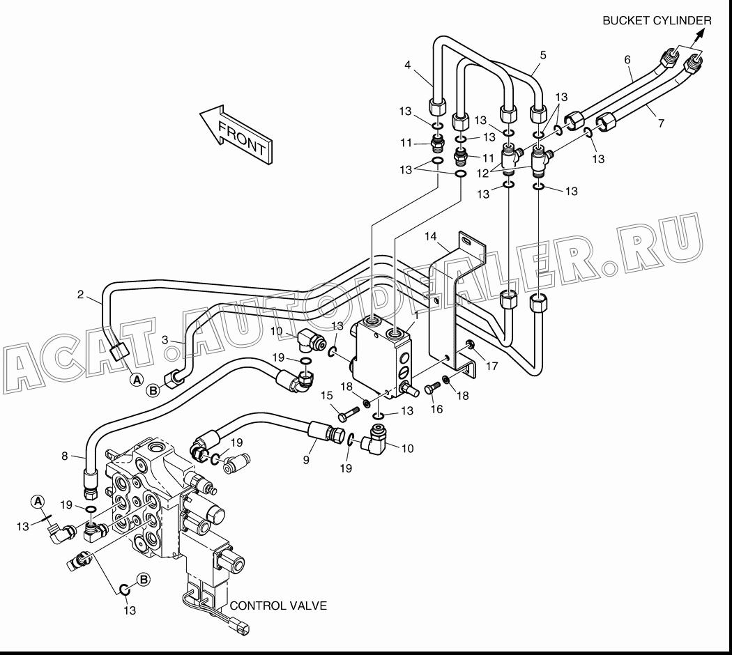 TUBE K1020202 для Doosan 450 Plus