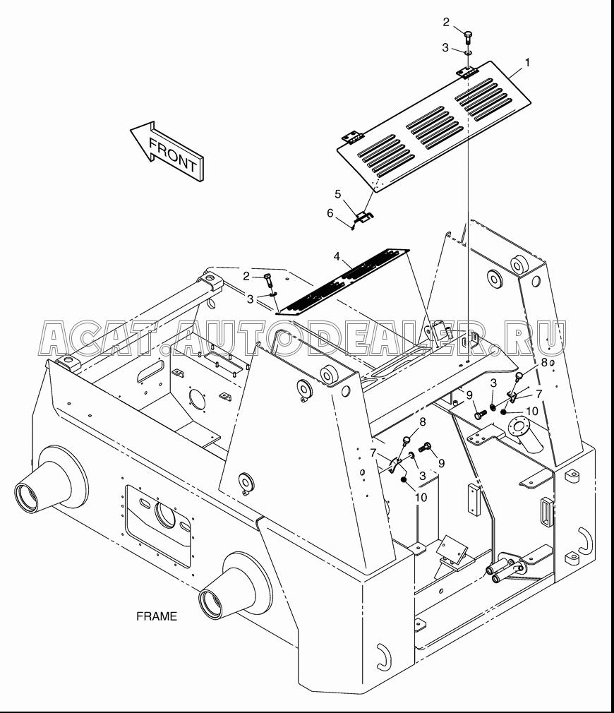 COVER;HOOD K1020271 для Doosan 450 Plus