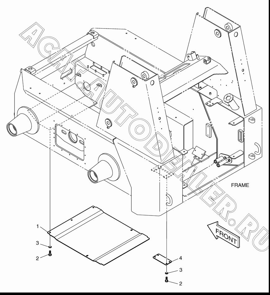 COVER K1020253 для Doosan 450 Plus