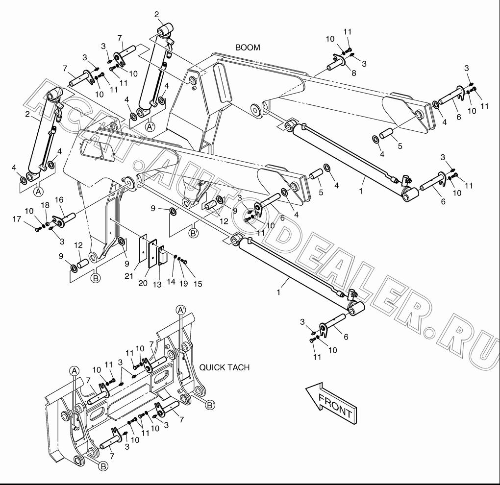 BUSHING K1022243 для Doosan 450 Plus