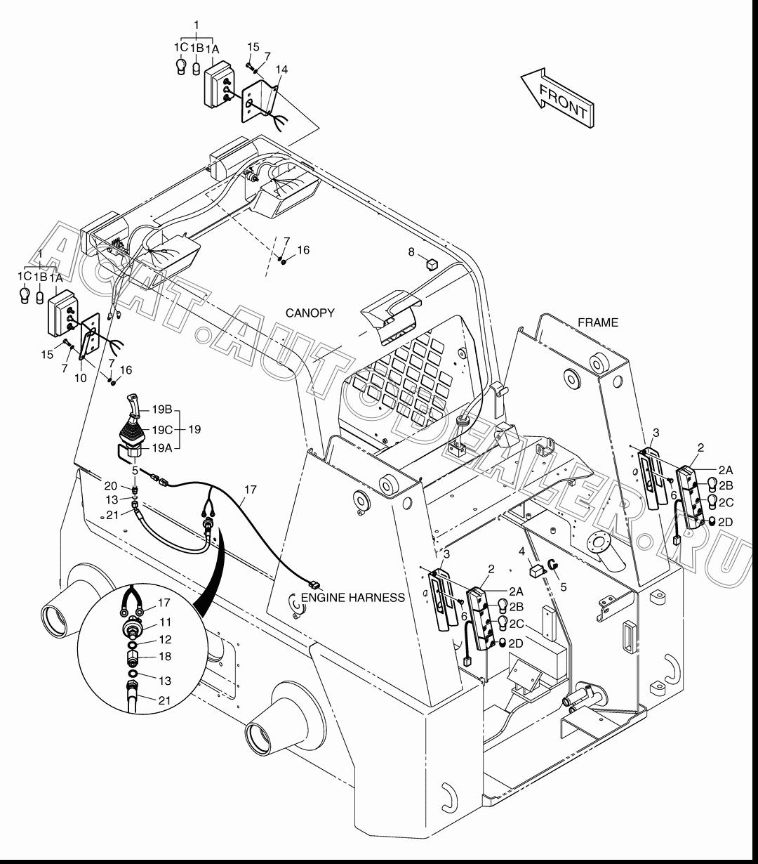 HARNESS;JOINT K1040683 для Doosan 450 Plus (Tier-3)