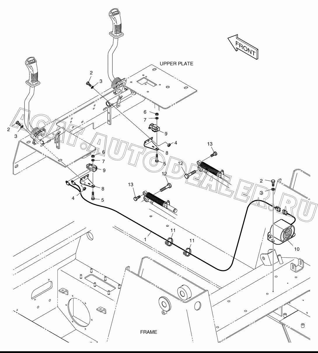 HARNESS;BACKUP K1040544 для Doosan 450 Plus (Tier-3)