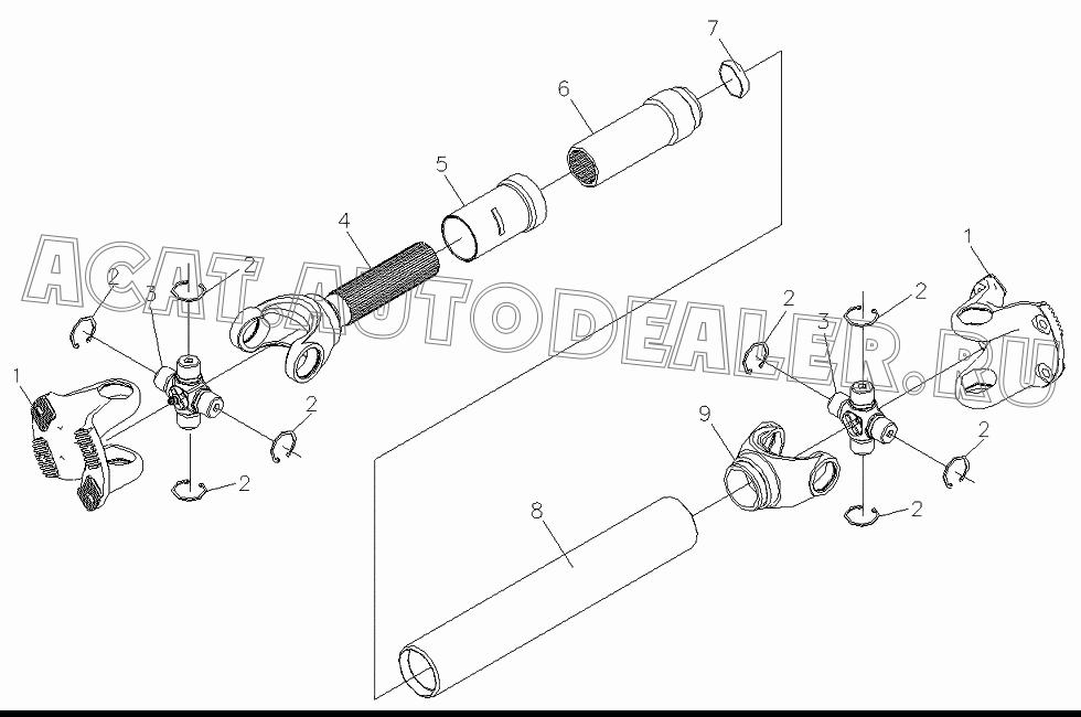 Заглушка 395.411.00.33 для Shaanxi SX3255NR384 (6x4), SX3315DR326, SX3315DV326 (8x4)