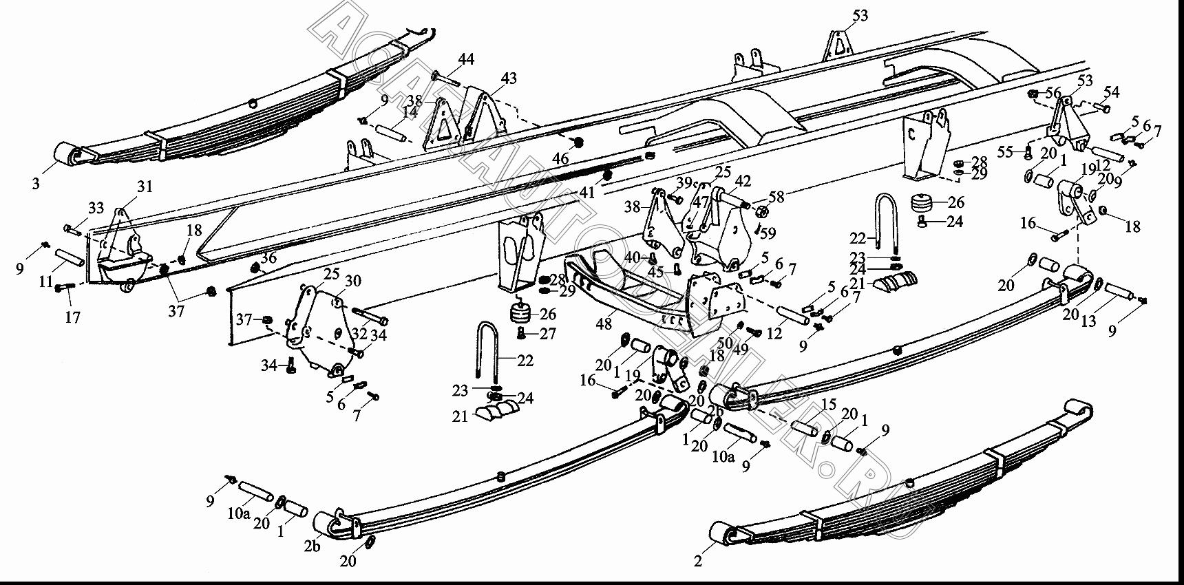 Палец 199000520080 для Shaanxi SX3255NR384 (6x4), SX3315DR326, SX3315DV326 (8x4)