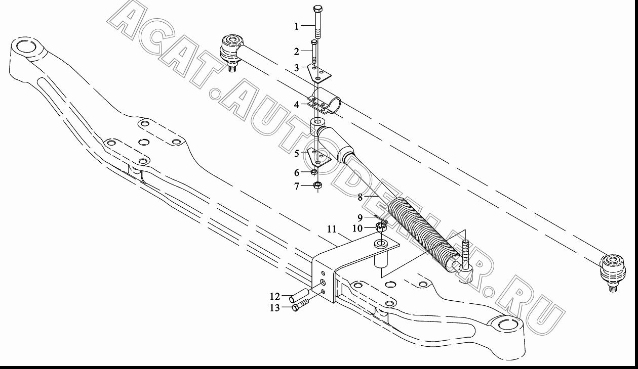 Пластина 199118470035 для Shaanxi SX3255NR384 (6x4), SX3315DR326, SX3315DV326 (8x4)