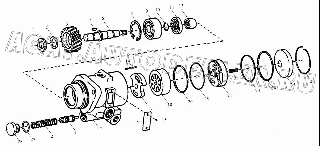 Пружина 81500130825 для Shaanxi SX3255NR384 (6x4), SX3315DR326, SX3315DV326 (8x4)