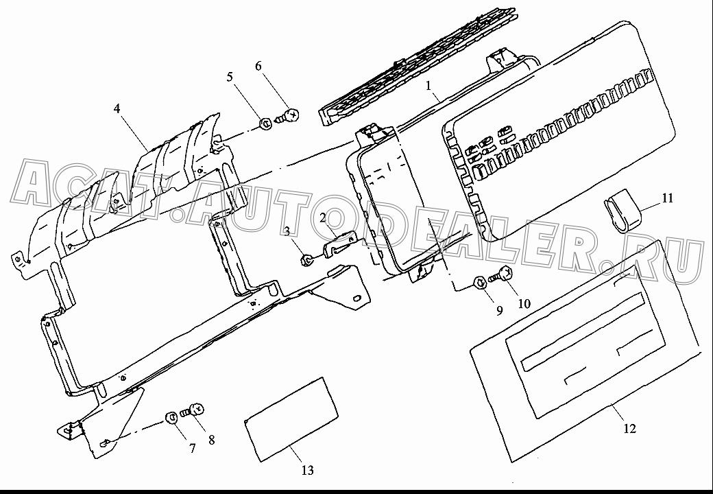 Соединительная пластина 81.25908.0010 для Shaanxi SX3255NR384 (6x4), SX3315DR326, SX3315DV326 (8x4)