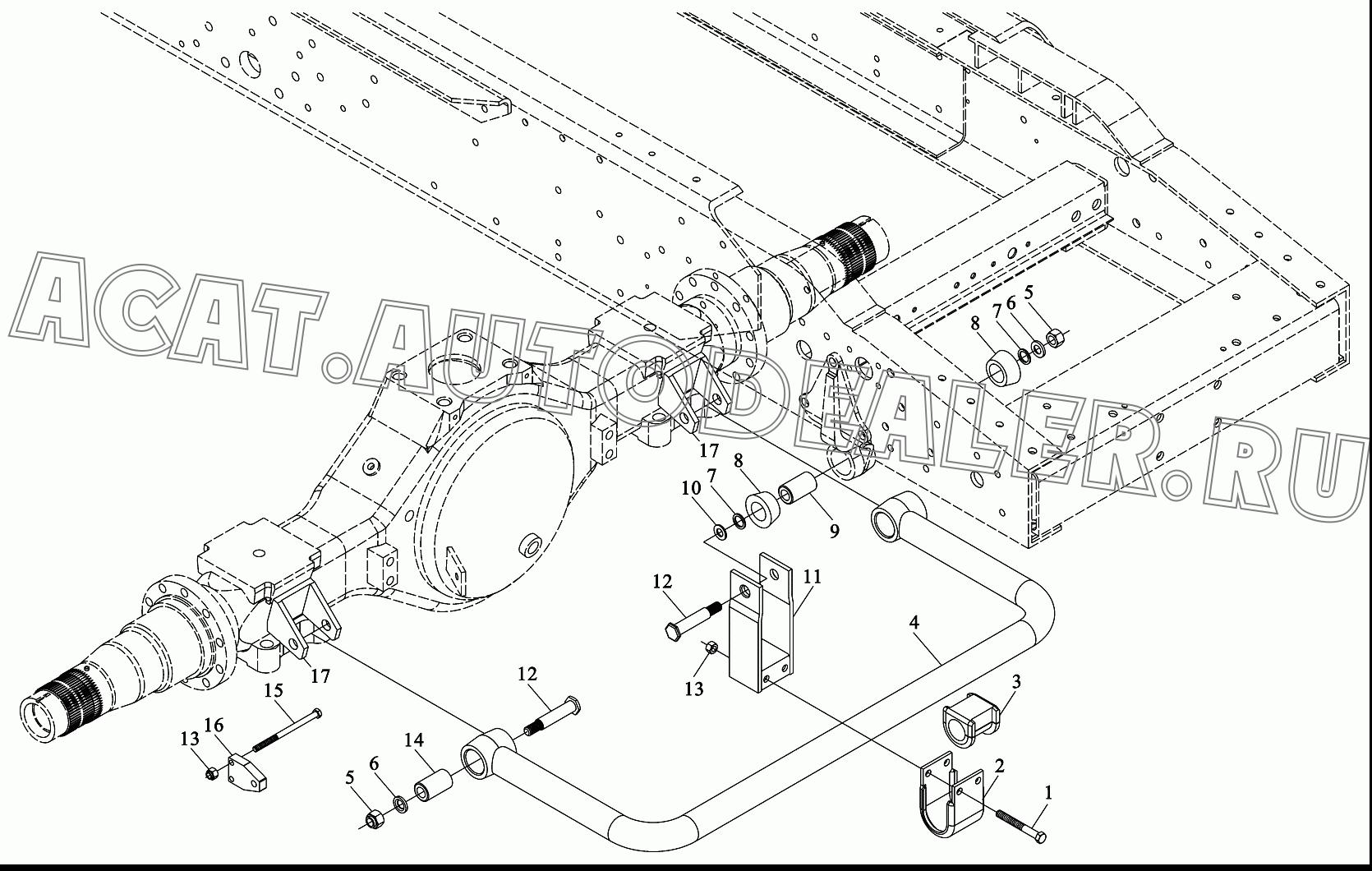 Хомут 178000680032 для Shaanxi SX4185NT361, SX4185NV361, SX4255NT324, SX4255NV324