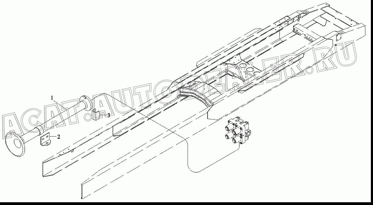 Сигнал в сборе DZ9100270020 для Shaanxi SX4185NT361, SX4185NV361, SX4255NT324, SX4255NV324