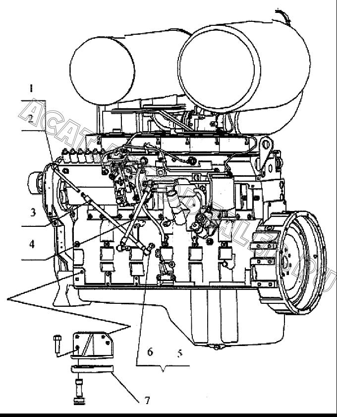 Труба 010X200 001440012 для Mitsuber MG165R