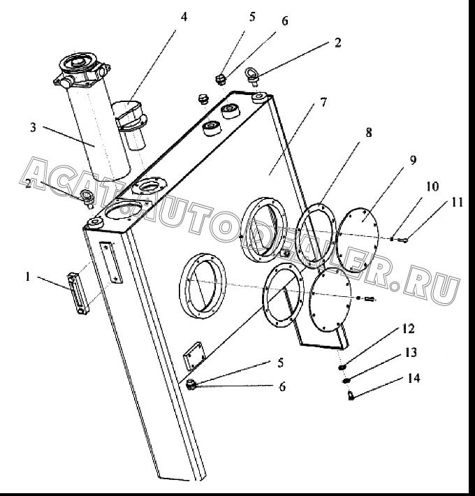 Заглушка 101030003 для Mitsuber MG165R