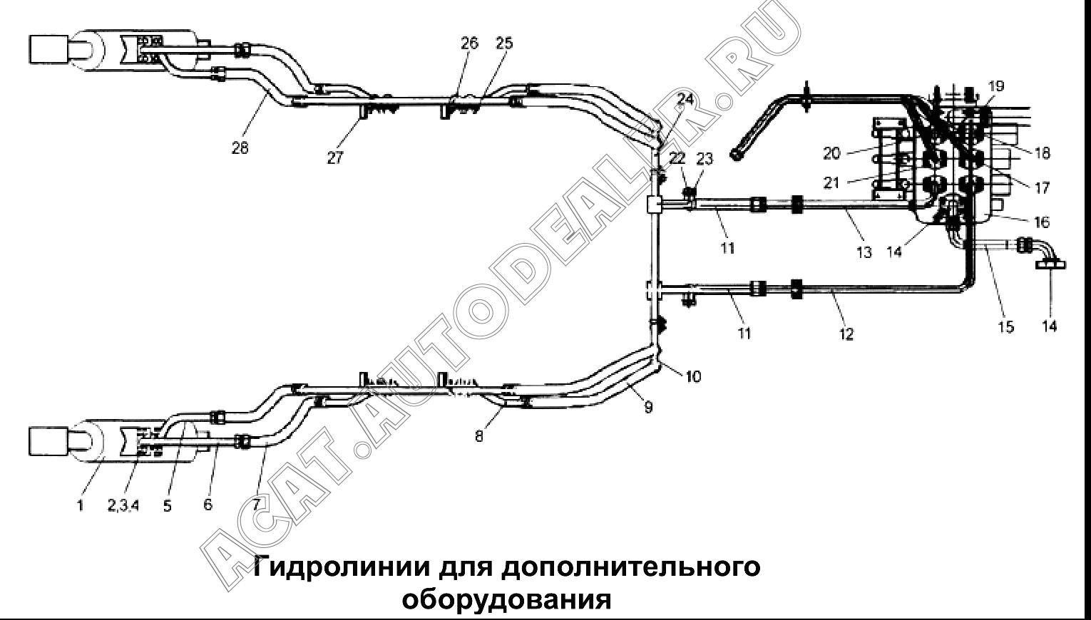 Clamp Cylinder 9306452 для Mitsuber ML333N