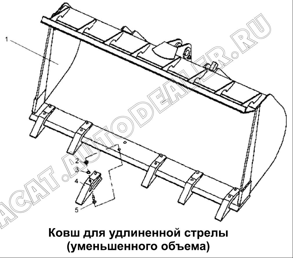 Bucket 9348426 для Mitsuber ML333N