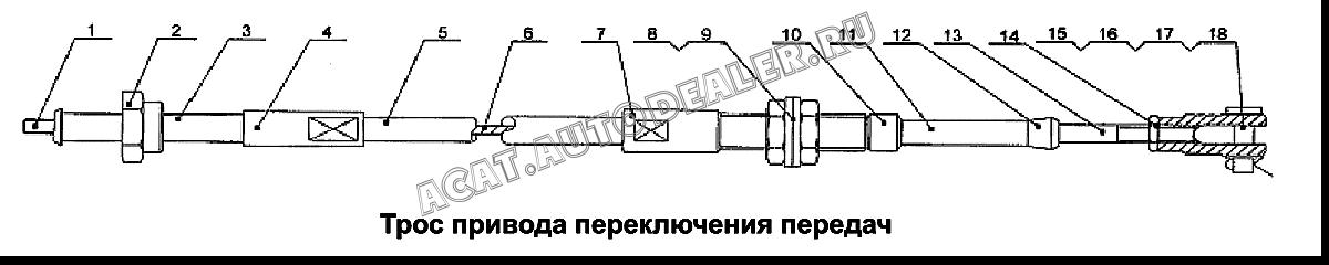 Pull Bar M6xф8x60xф5.2 YOLBJ00103138 для Mitsuber ML541N