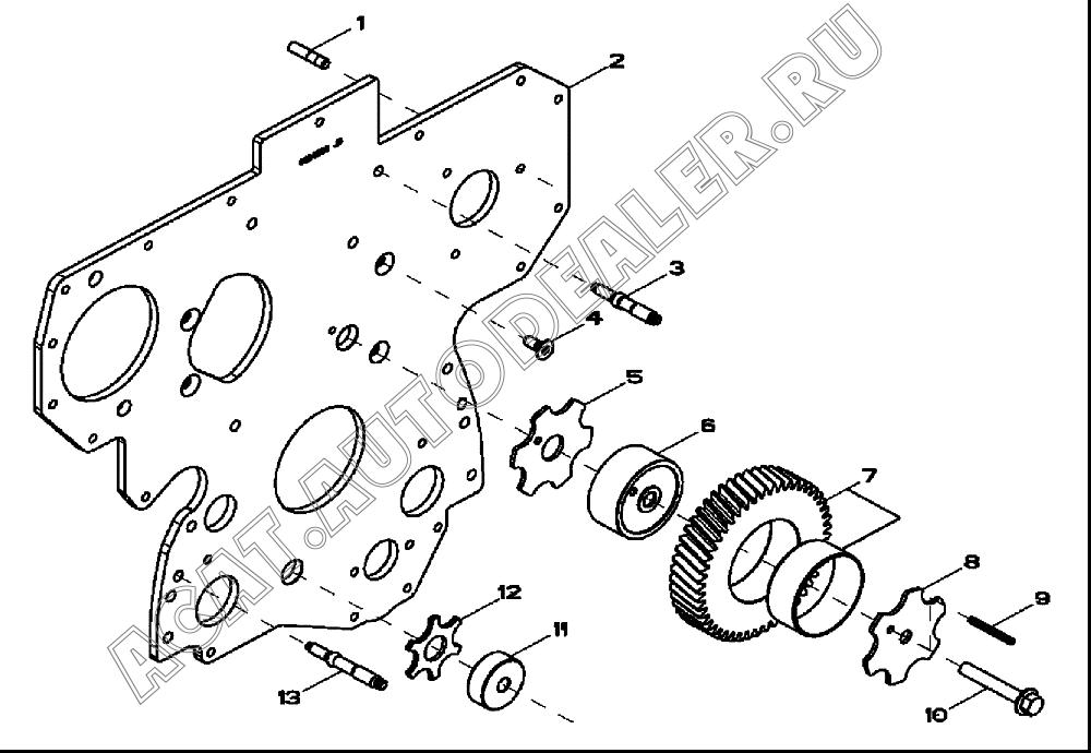 Пружинный фиксатор C01AB63 для Mitsuber MLE88S