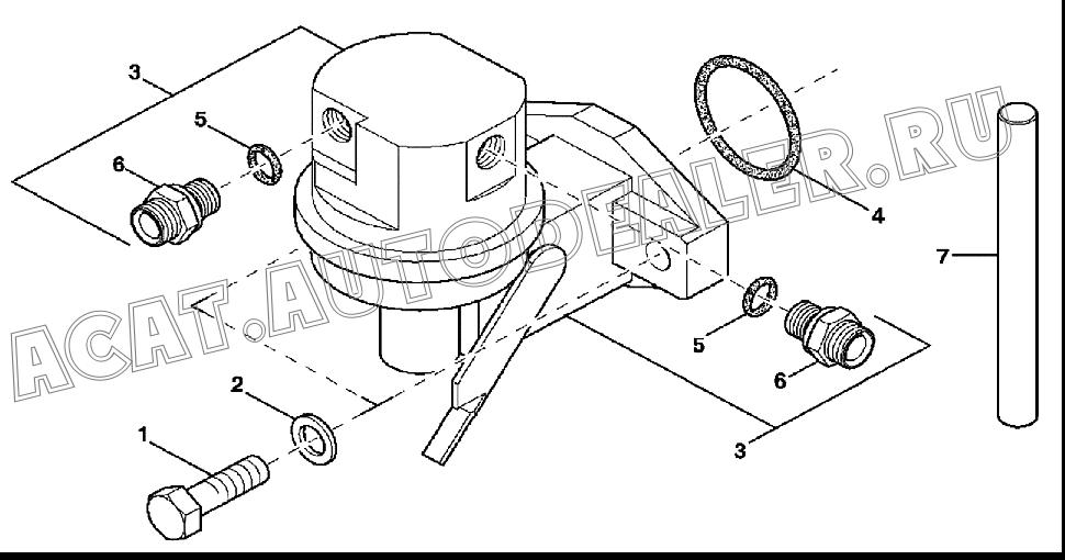 Топливный насос L01AE54 для Mitsuber MLE88S