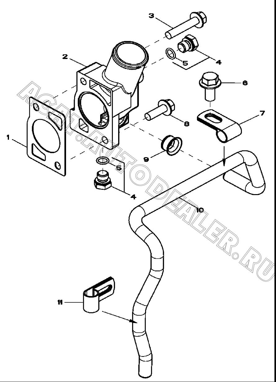 Прокладка C01AA97 для Mitsuber MLE88S