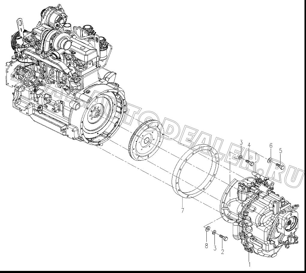 Привод C77A61 для Mitsuber MLE88S