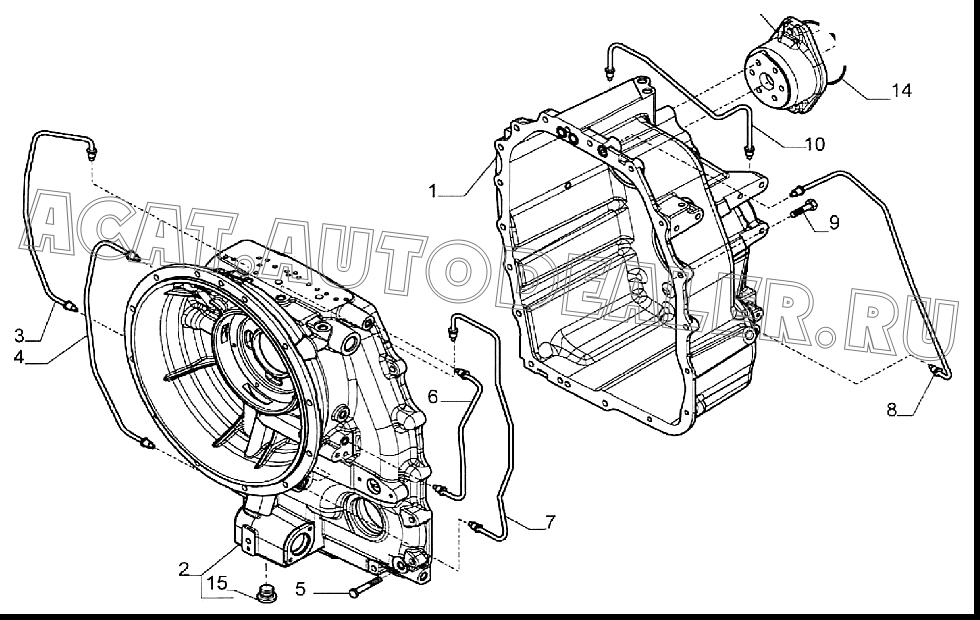 Задняя половина корпуса C77AH05 для Mitsuber MLE88S