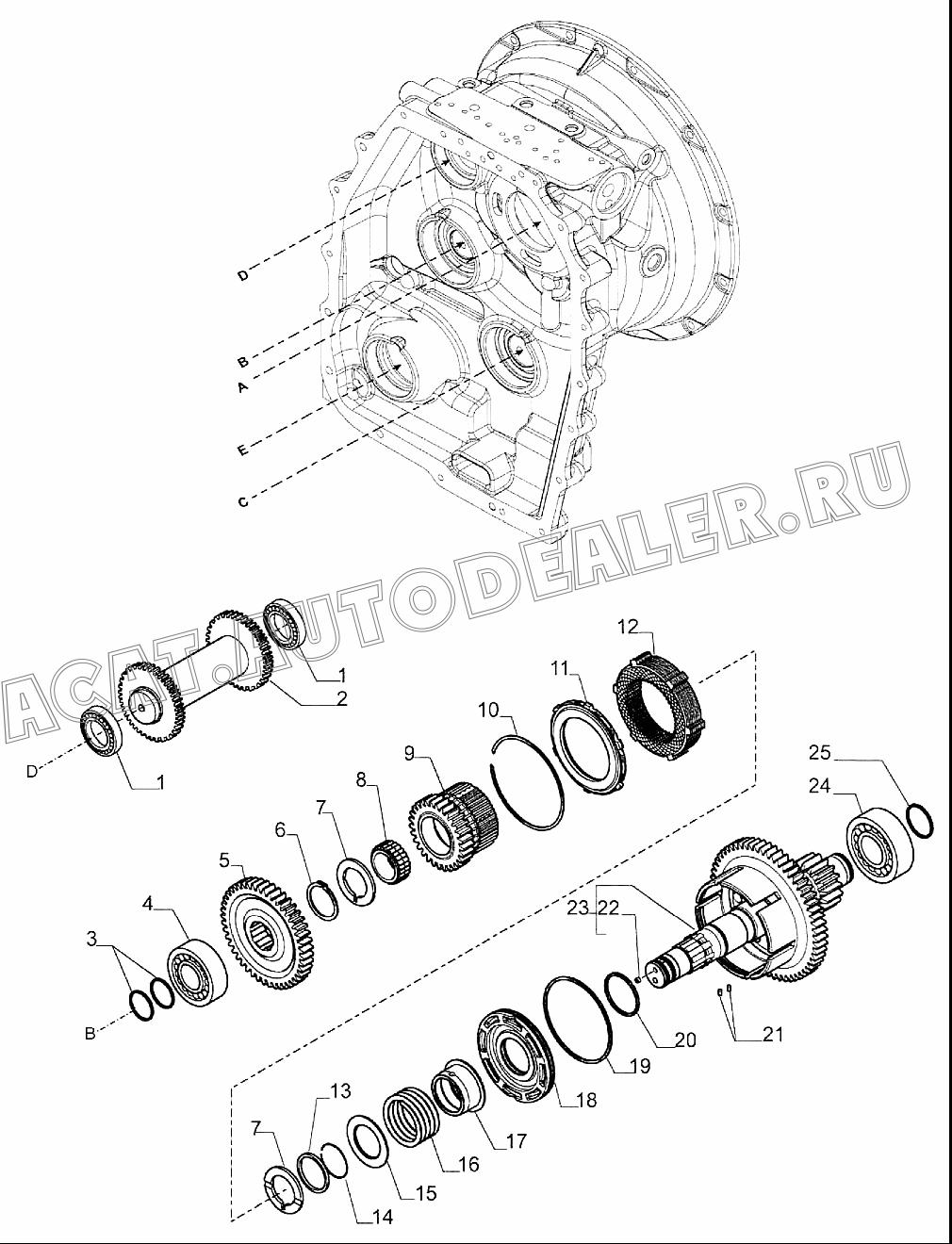 Шестерня Z28 C77AH69 для Mitsuber MLE88S