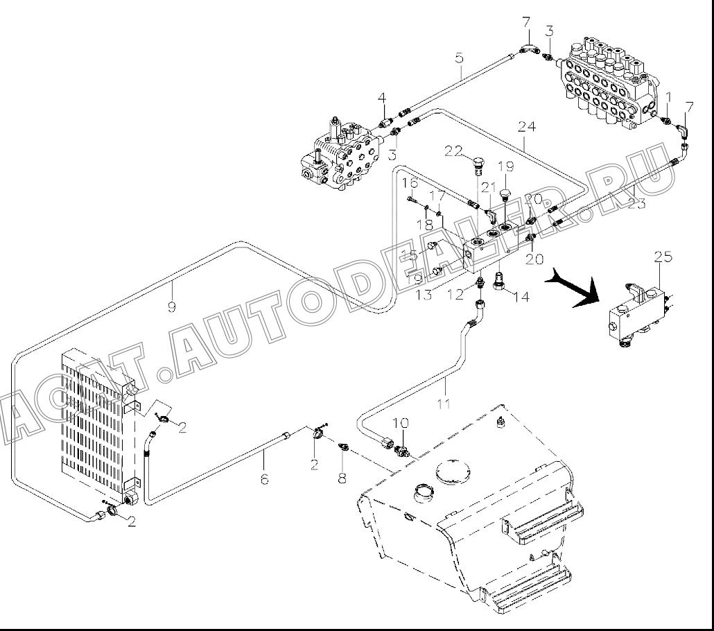 Фитинг C17V90 для Mitsuber MLE88S