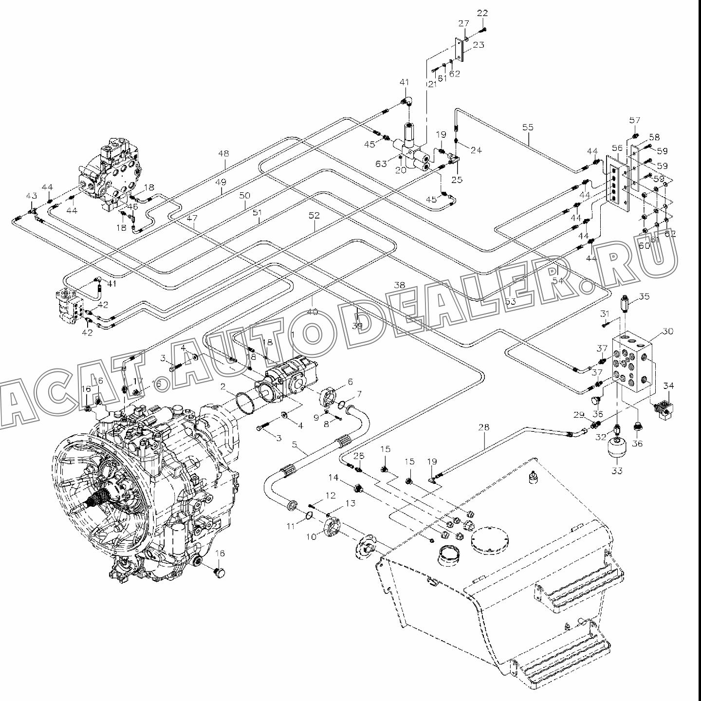 Приоритетный клапан C21A04 для Mitsuber MLE88S