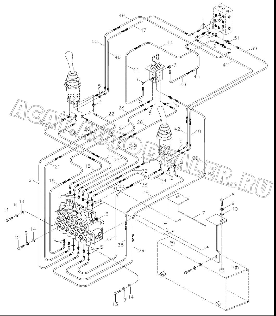 Фитинг ST1455 для Mitsuber MLE88S