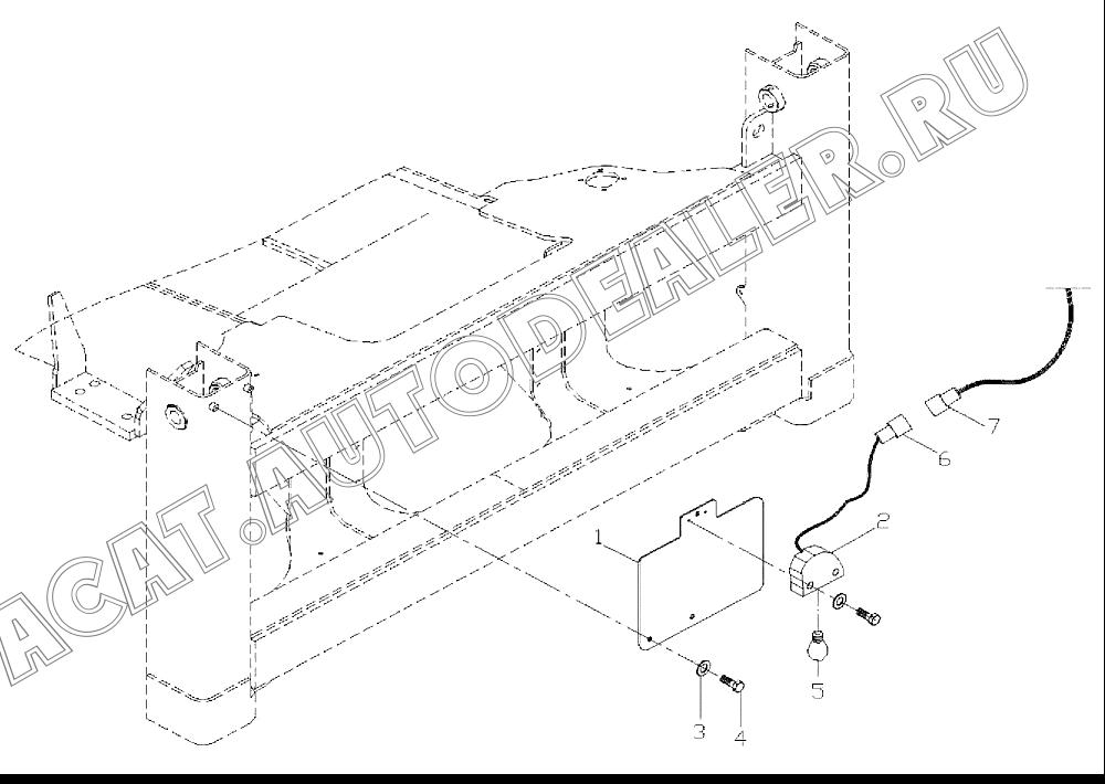 Кронштейн C56C47 для Mitsuber MLE88S