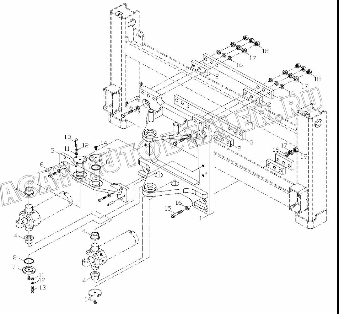 Боковой переключатель 204167023 для Mitsuber MLE88S