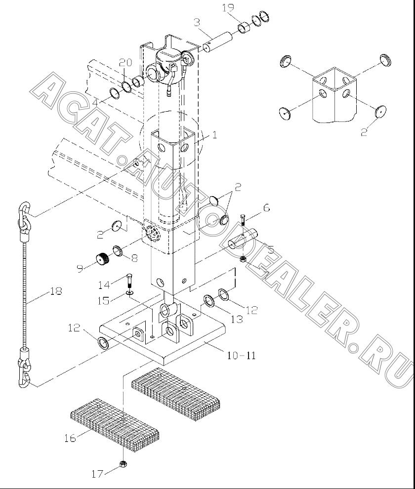 Стабилизатор C79H29 для Mitsuber MLE88S