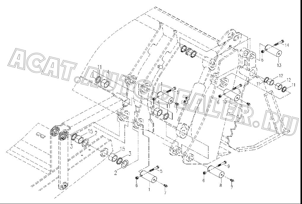 Палец C04A54 для Mitsuber MLE88S