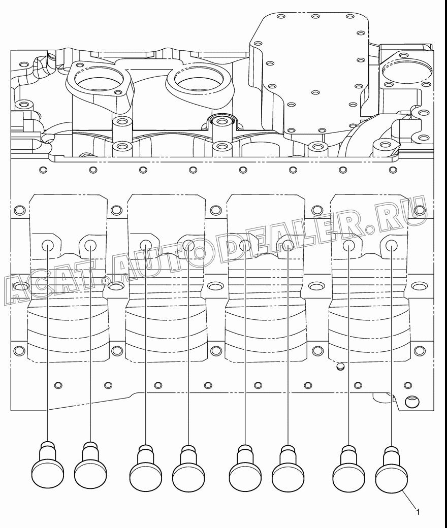 TAPPET;VALVE K9007084 для Doosan DL160