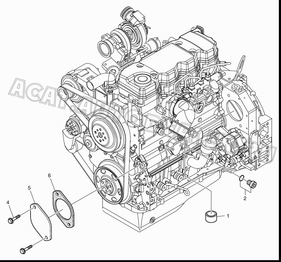 PLUG;PIPE K9002322 для Doosan DL160