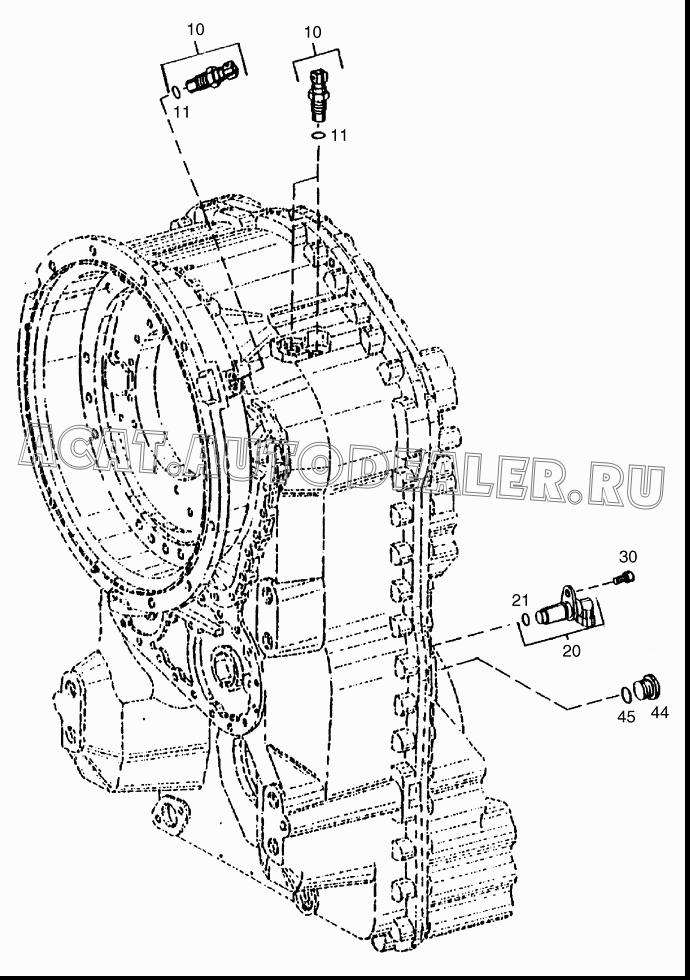 TRANSMITTER;IND. 1.549-00011 для Doosan DL160