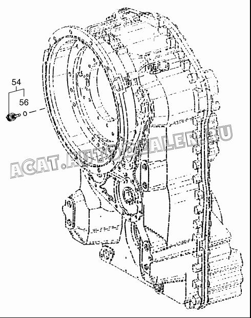 SENSOR;TEMP. K9004019 для Doosan DL160