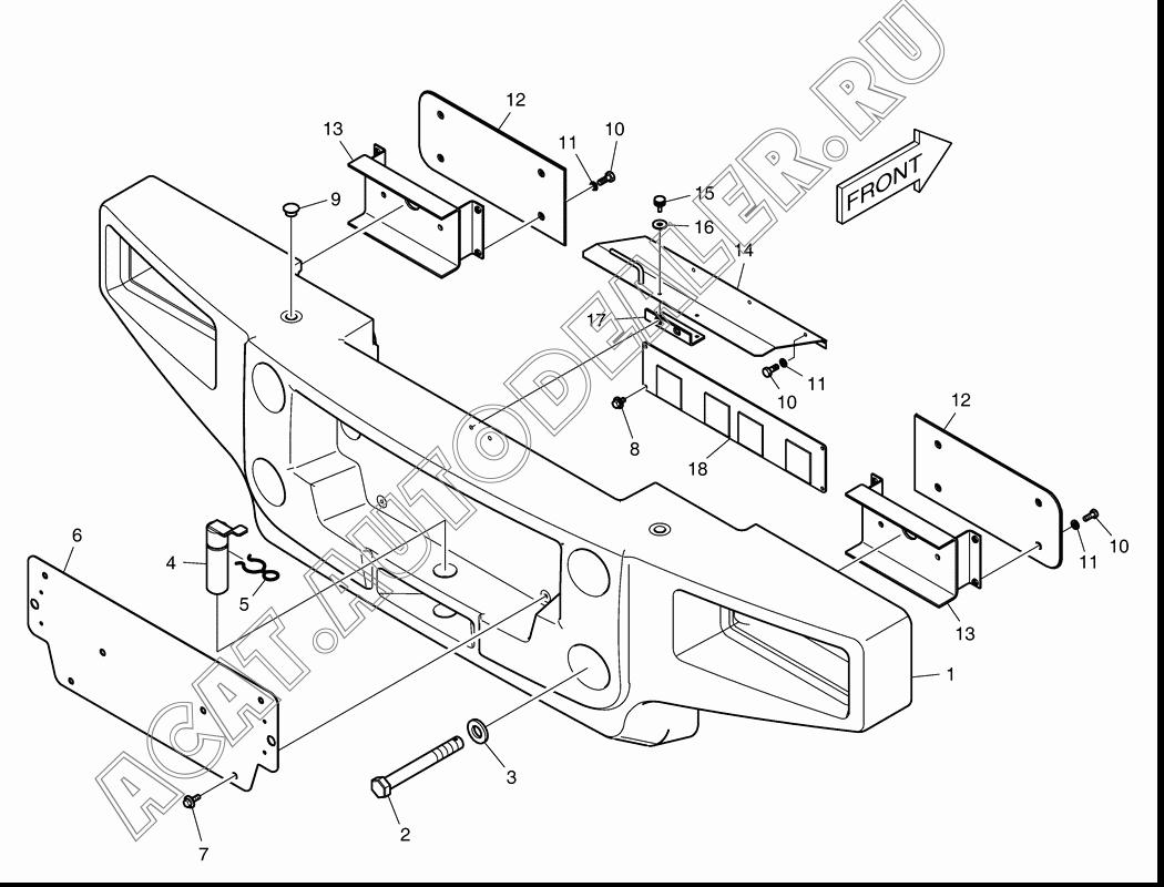 COUNTER WEIGHT;HOMOL 160702-00011 для Doosan DL160