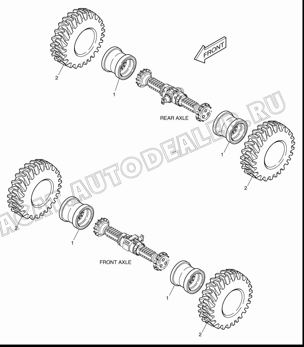 TIRE 17.5X25X12PR-L3 K1011196 для Doosan DL160