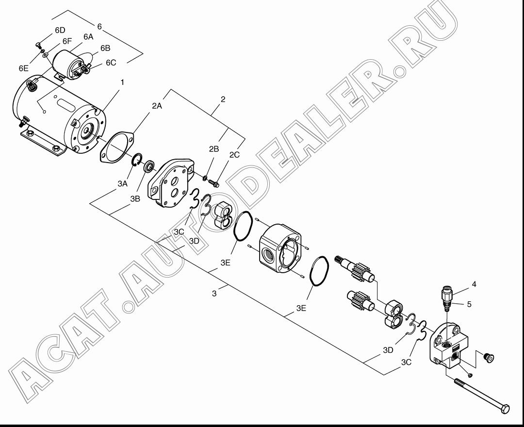 SEAL KIT;VALVE 2.180-00746 для Doosan DL160