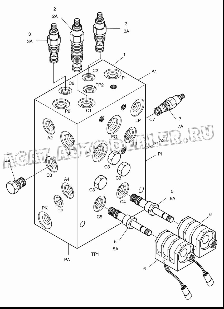 SEAL KIT 1.180-00451 для Doosan DL160