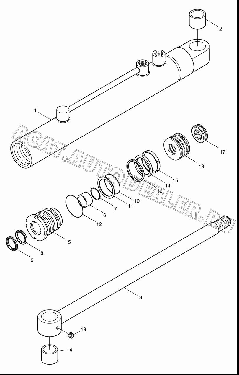 TUBE ASS'Y 1.441-00011 для Doosan DL160