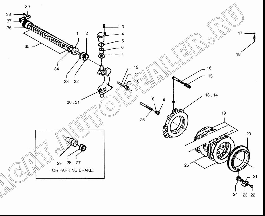 PISTON 2.452-00003 для Doosan DL160